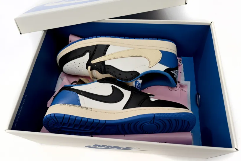 Fragment Design x Travis Scott x Air Jordan 1 Spiderman Low-DM7866-140(Top version)