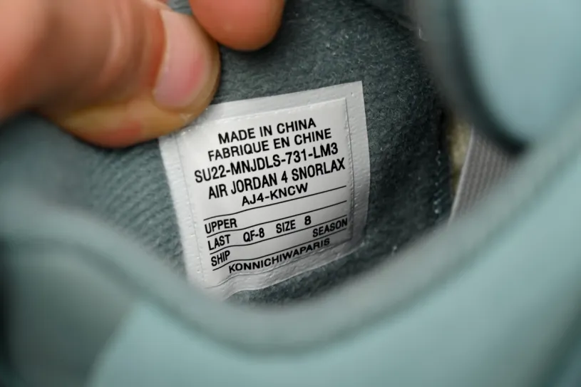 KNCW x  Cheap Nike Air Jordan Black Cat 4 Retro Blue Grey Brown