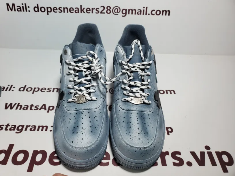 Chrome Hearts x Nike Air Force 1 Low Blue White