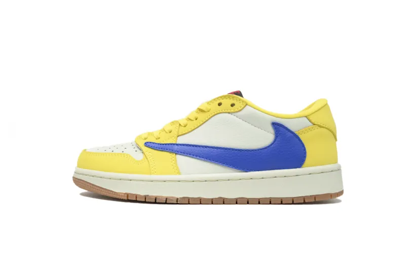 Travis Scott x Air Jordan 1 Low OG 'Canary' DZ4137-700