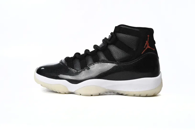 Jordan 11 25th Anniversary Black Silver Eyelets Reps