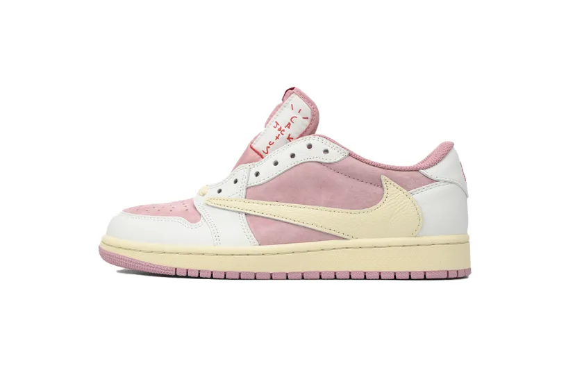 Travis Scott x Air Jordan 1 Low OG Shy Pink DM7866-600