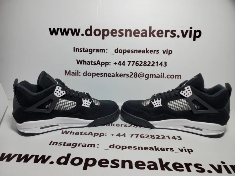 Air Jordan 4 Supreme Retro White Thunder FQ8138-001