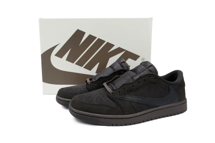 Travis Scott x Air Jordan 1 Low Navy Low OG SP 'Velvet Brown' DM7866-202