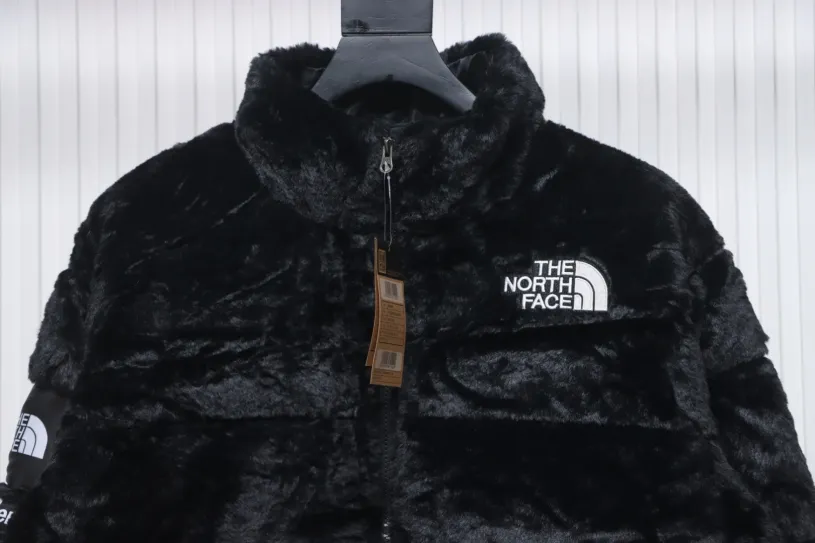 Supreme The North Face Faux Fur Nuptse Jacket