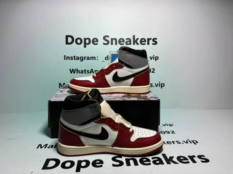 Union LA x Nu Retro Air Jordan 1 Low Retro High OG SP 'Chicago Shadow'  HV8563-600