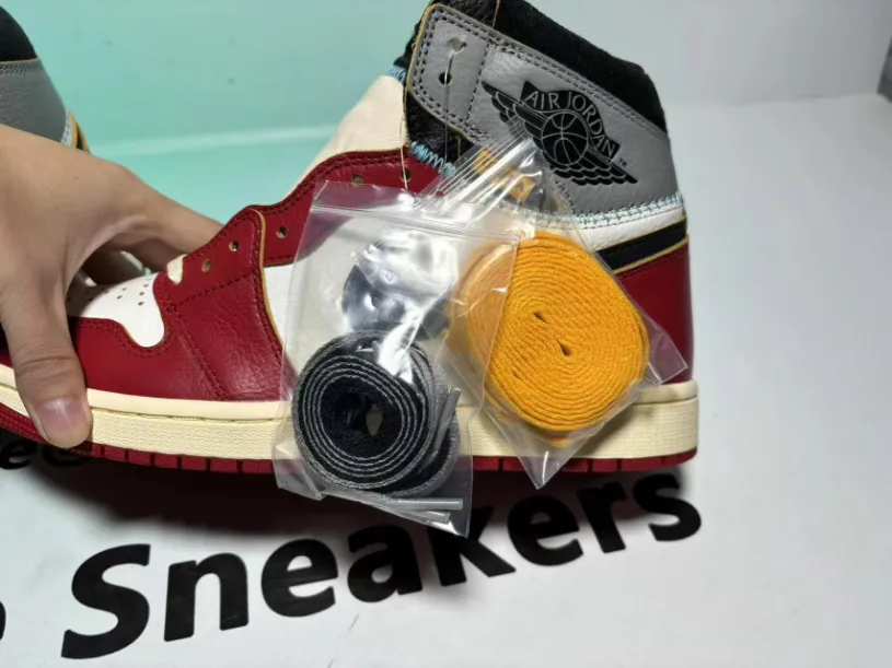 Union LA x Nu Retro Air Jordan 1 Low Retro High OG SP 'Chicago Shadow'  HV8563-600