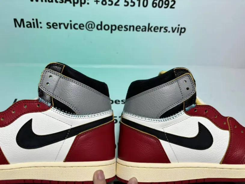 Union LA x Nu Retro Air Jordan 1 Low Retro High OG SP 'Chicago Shadow'  HV8563-600