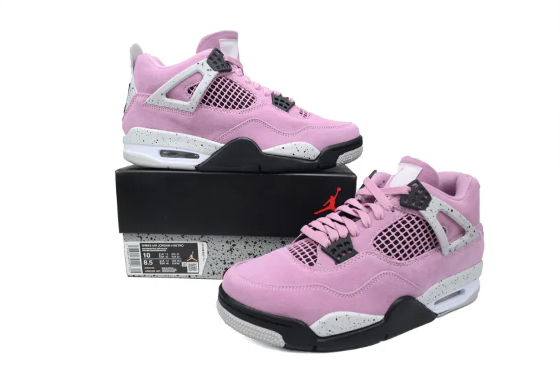 Wmns Air Jordan 4 Retro 'Seafoam' Retro 'Orchid' AQ9129-501