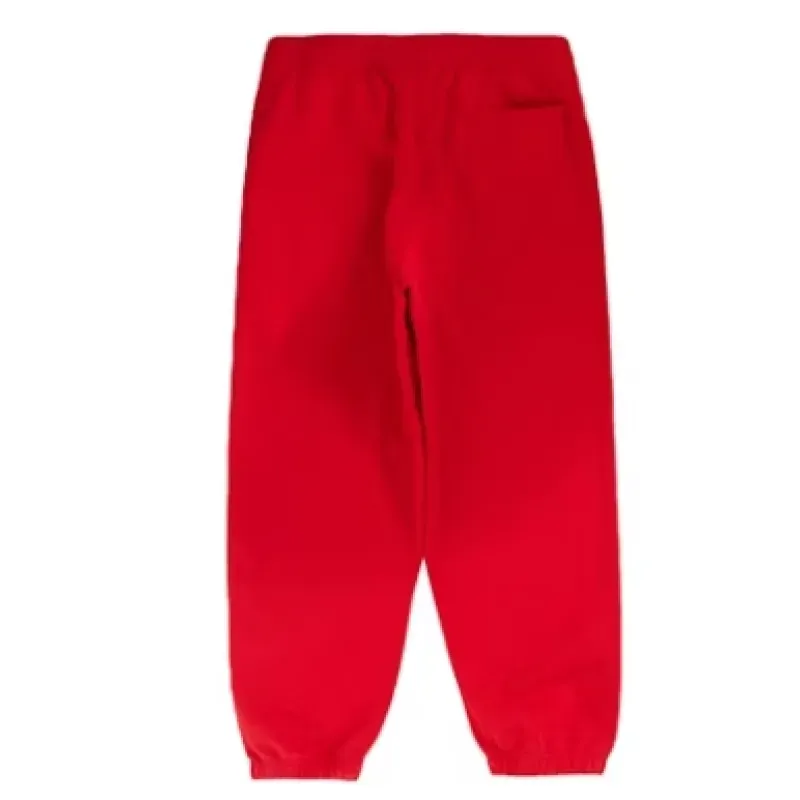 Supreme Satin Applique Sweatpant Red